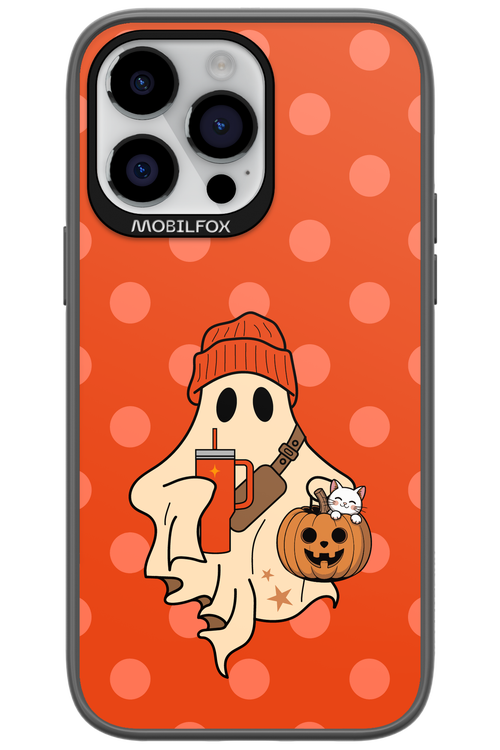 Ghost Girl (Orange) - Apple iPhone 14 Pro Max