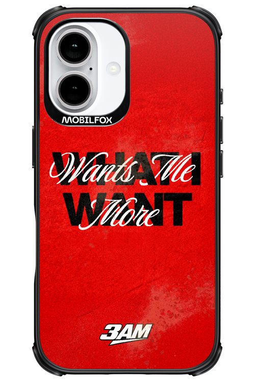 WHAT I WANT 2.0 - Apple iPhone 16