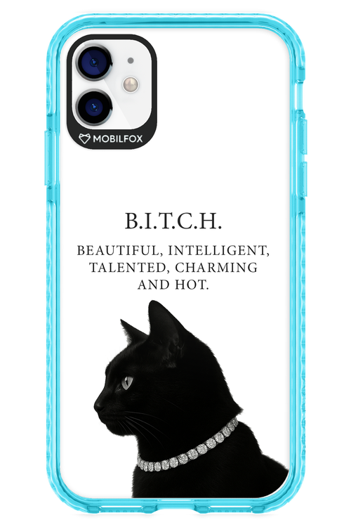 B. i. t. c. h. - Apple iPhone 11