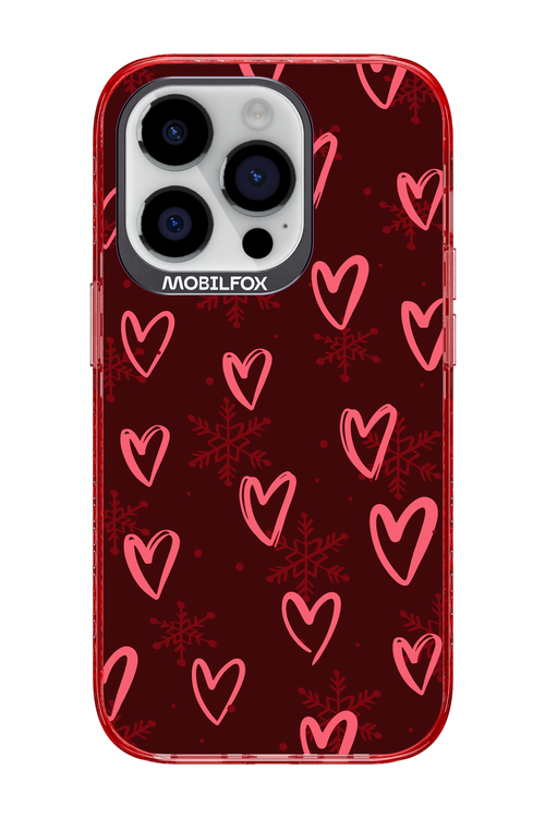 Christmas Hearts - Apple iPhone 14 Pro