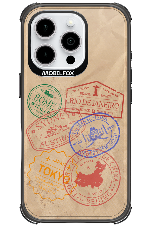 Travel Stamps 2.0 - Apple iPhone 16 Pro