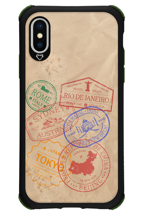 Travel Stamps 2.0 - Apple iPhone XS