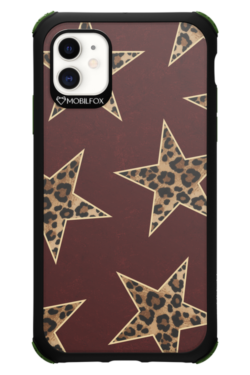 Wild Stars Burgundy - Apple iPhone 11