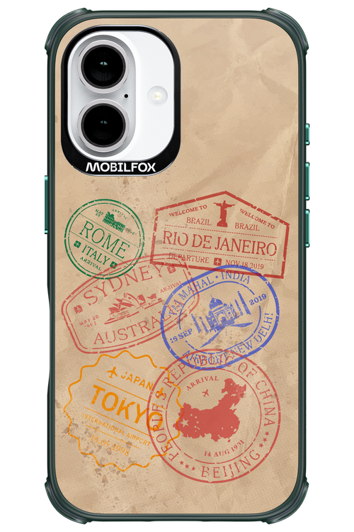 Travel Stamps 2.0 - Apple iPhone 16