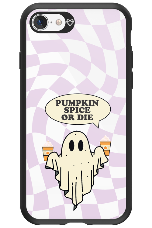 Pumpkin Spice or Die - Apple iPhone SE 2020