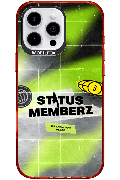 Status Memberz - Apple iPhone 16 Pro Max
