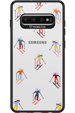 Snow Motion (Transparent) - Samsung Galaxy S10+