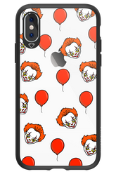 Mystery Clown (Transparent) - Apple iPhone XS