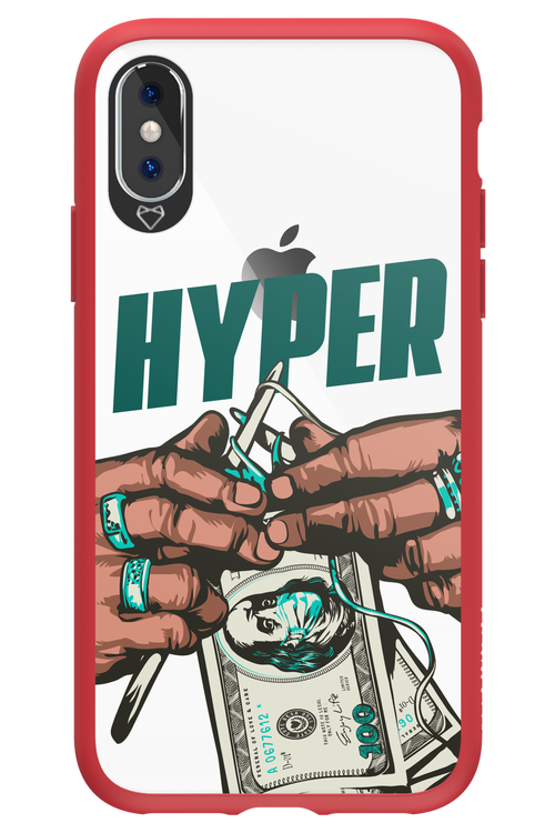 KNIT Transparent 2.0 - Apple iPhone X