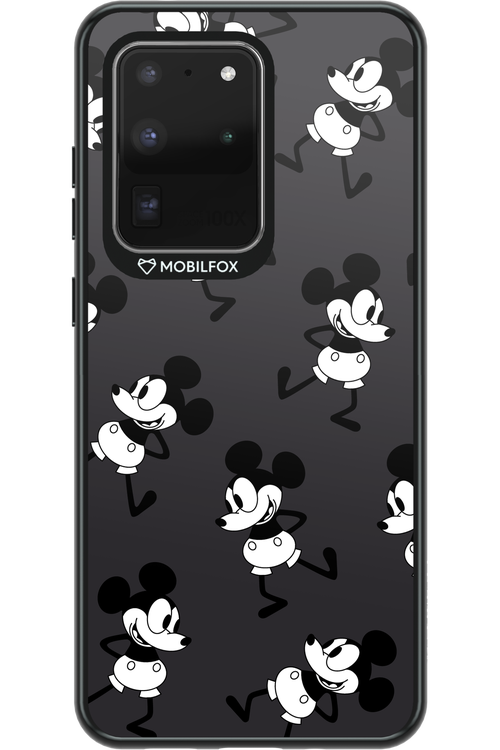 Iconic Mouse (antracite pattern) - Samsung Galaxy S20 Ultra 5G