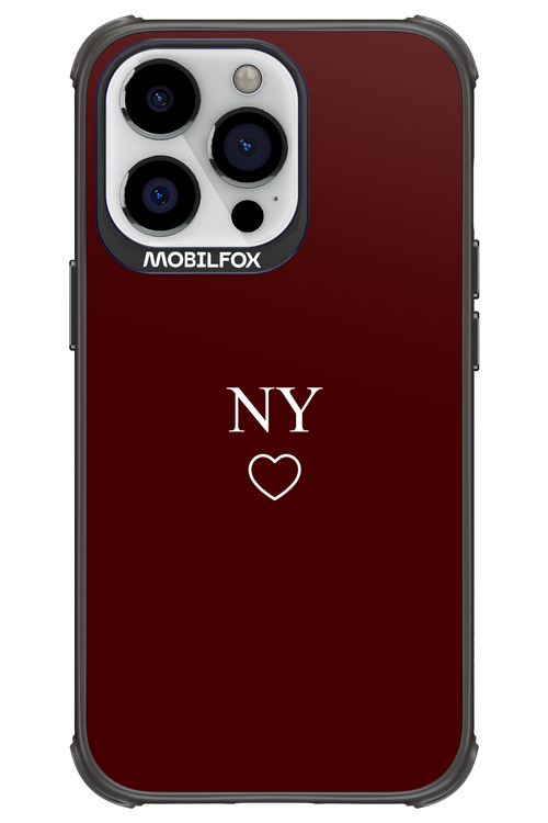 NY Burgundia 2.0 - Apple iPhone 13 Pro