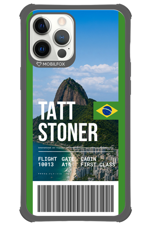 TATT STONER (fly ticket) 2.0 - Apple iPhone 12 Pro Max