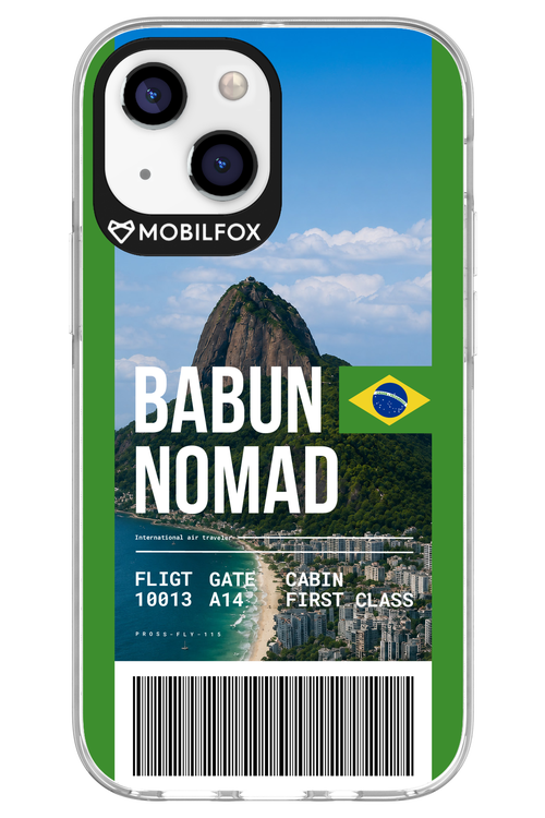 BABUN NOMAD (fly ticket) 2.0 - Apple iPhone 13 Mini