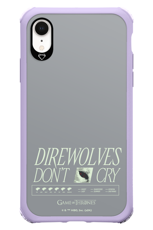 Direwolves Don’t Cry - Apple iPhone XR