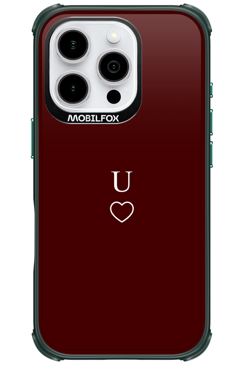 U Burgundia 2.0 - Apple iPhone 16 Pro