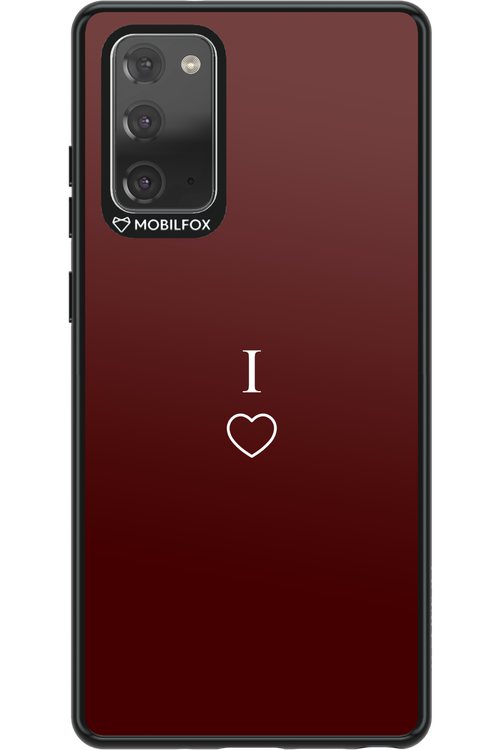 I Burgundia 2.0 - Samsung Galaxy Note 20