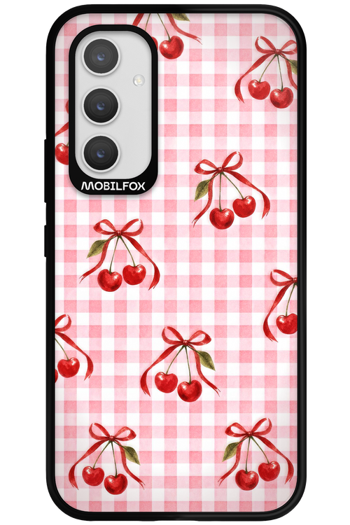 Pink Cherry Checked 2.0 - Samsung Galaxy A54