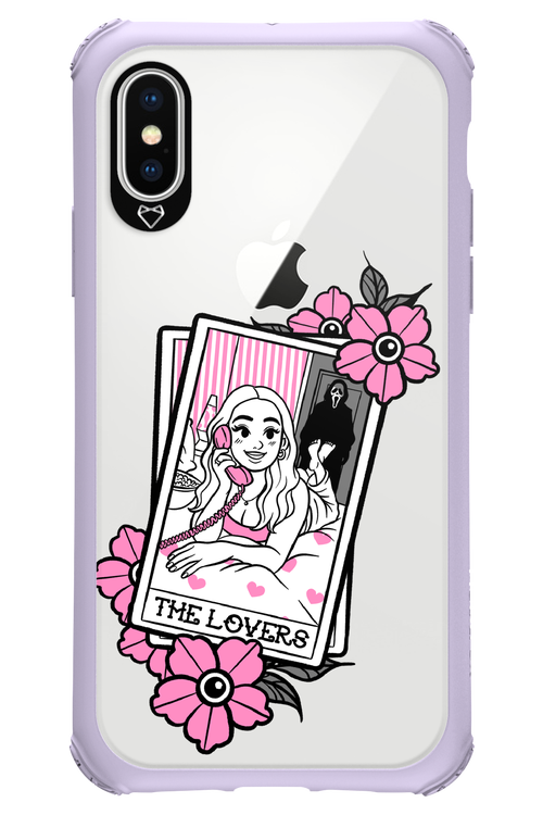 The Spooky Lovers (Transparent) - Apple iPhone XS