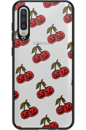 Spicey Pumpkin (Transparent) - Samsung Galaxy A70