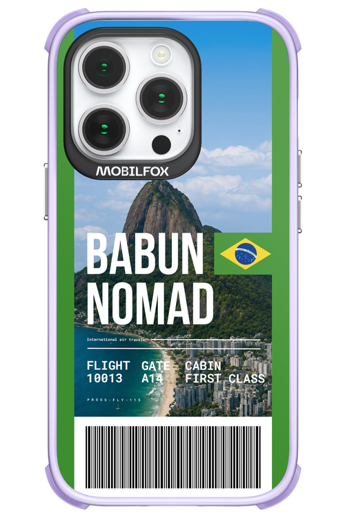 BABUN NOMAD (fly ticket) 2.0 - Apple iPhone 14 Pro