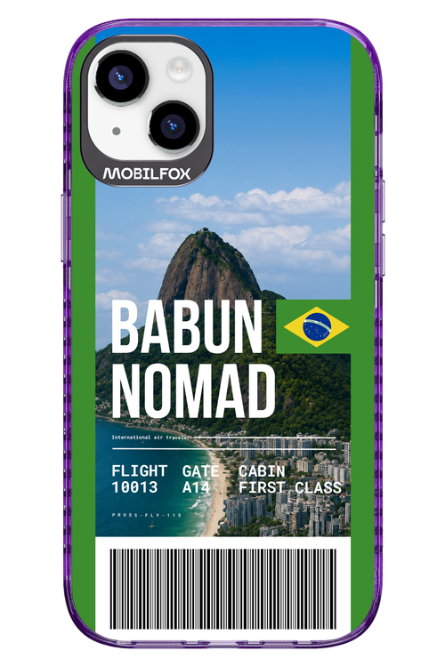 BABUN NOMAD (fly ticket) 2.0 - Apple iPhone 14 Plus