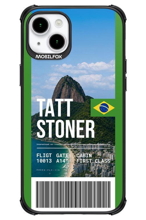 TATT STONER (fly ticket) 2.0 - Apple iPhone 15 Plus