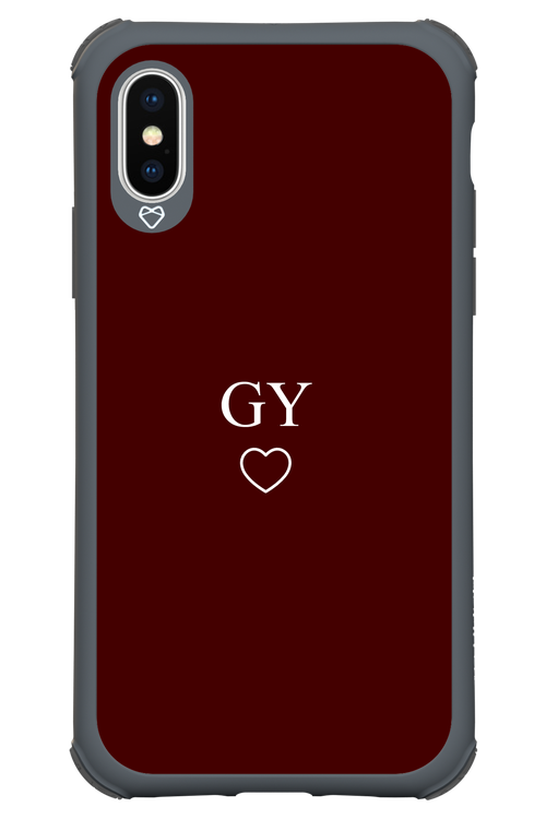GY Burgundia 2.0 - Apple iPhone X