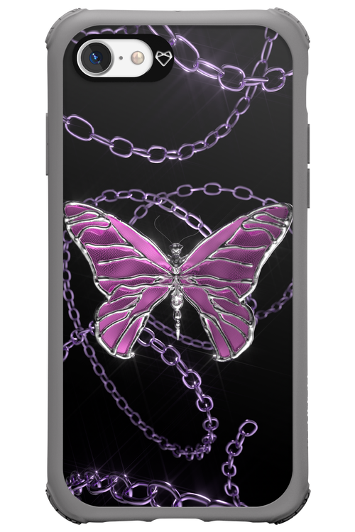 Butterfly Necklace - Apple iPhone 7