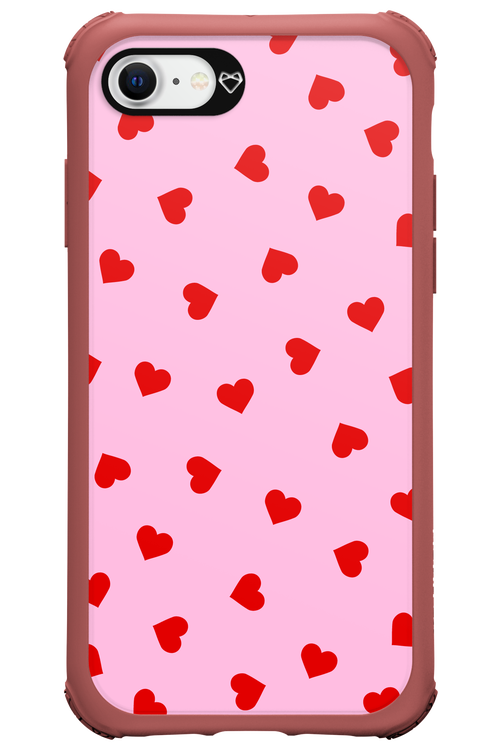 Sprinkle Heart Pink - Apple iPhone 8