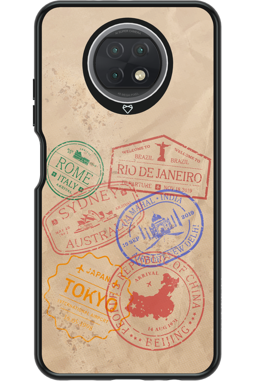 Travel Stamps 2.0 - Xiaomi Redmi Note 9T 5G