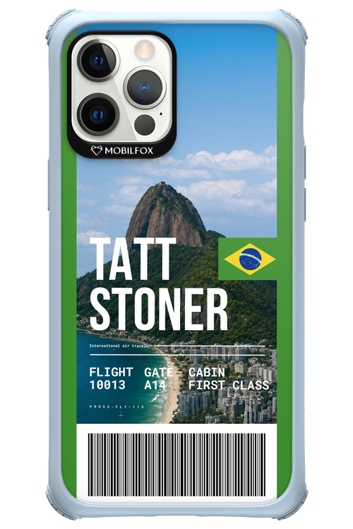 TATT STONER (fly ticket) 2.0 - Apple iPhone 12 Pro Max