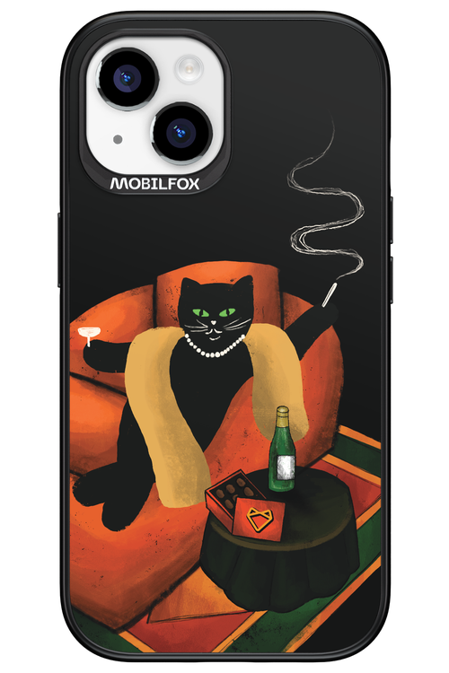 Black Cat - Apple iPhone 15