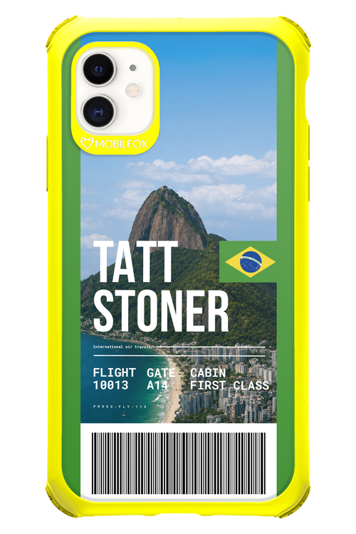 TATT STONER (fly ticket) 2.0 - Apple iPhone 11