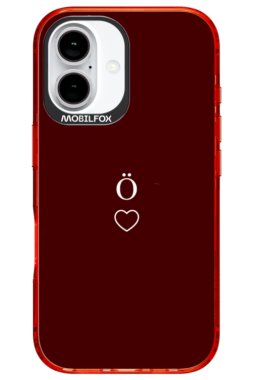 O Burgundia II 2.0 - Apple iPhone 16