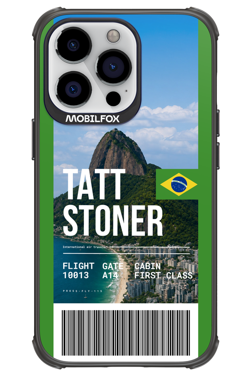 TATT STONER (fly ticket) 2.0 - Apple iPhone 13 Pro