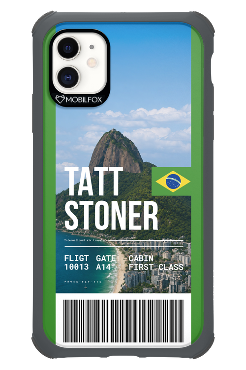 TATT STONER (fly ticket) 2.0 - Apple iPhone 11
