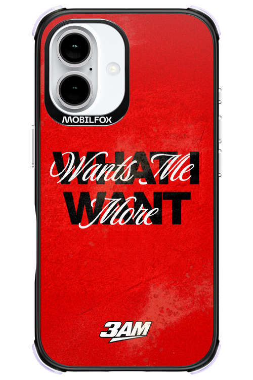 WHAT I WANT 2.0 - Apple iPhone 16