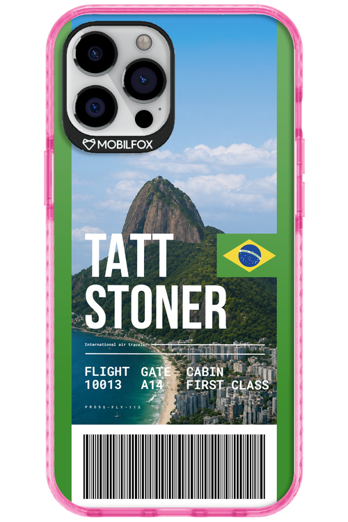 TATT STONER (fly ticket) 2.0 - Apple iPhone 12 Pro Max