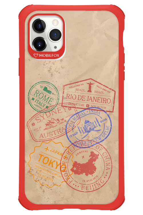 Travel Stamps 2.0 - Apple iPhone 11 Pro Max