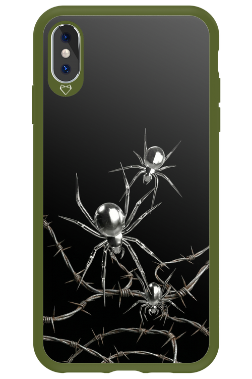 Silver Spiderz 2.0 - Apple iPhone XS Max
