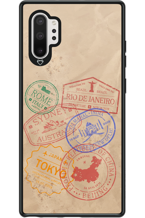 Travel Stamps 2.0 - Samsung Galaxy Note 10+