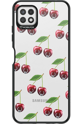 Spicy Cherries Transparent - Samsung Galaxy A22 5G