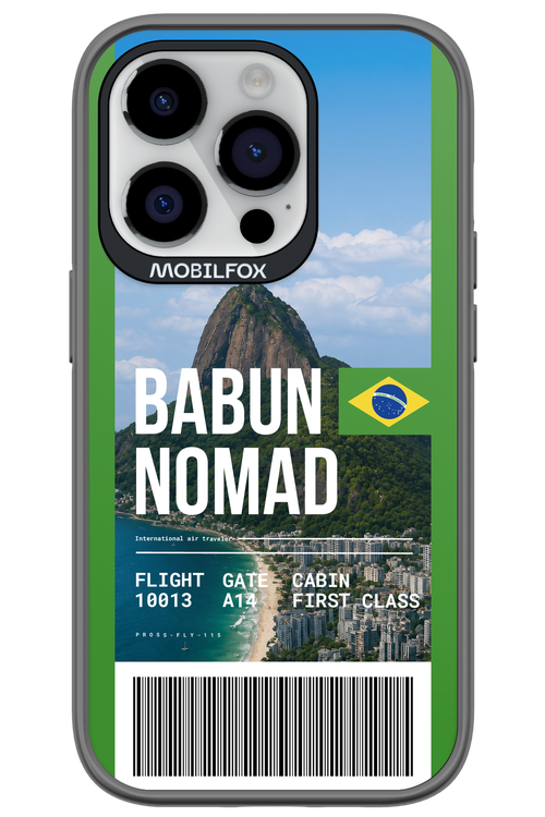 BABUN NOMAD (fly ticket) 2.0 - Apple iPhone 14 Pro