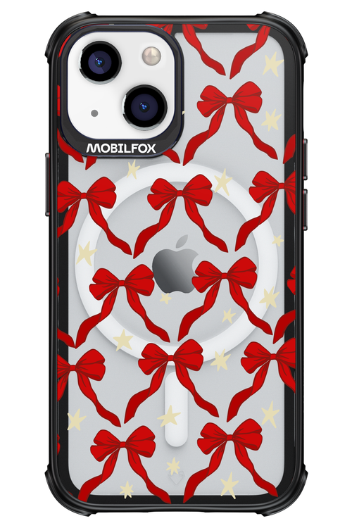 Bow & Stars (Transparent) - Apple iPhone 13 Mini