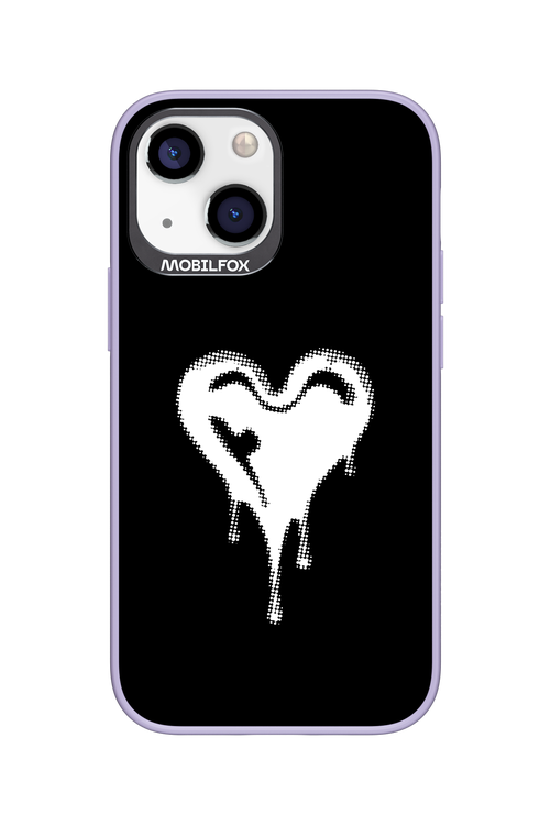 Heart Black - Apple iPhone 13 Mini
