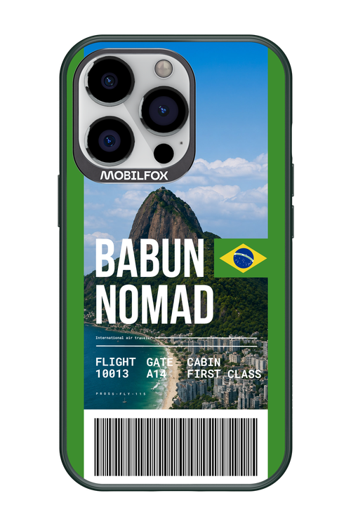 BABUN NOMAD (fly ticket) 2.0 - Apple iPhone 13 Pro