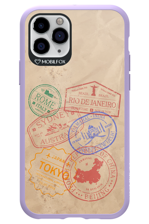 Travel Stamps 2.0 - Apple iPhone 11 Pro