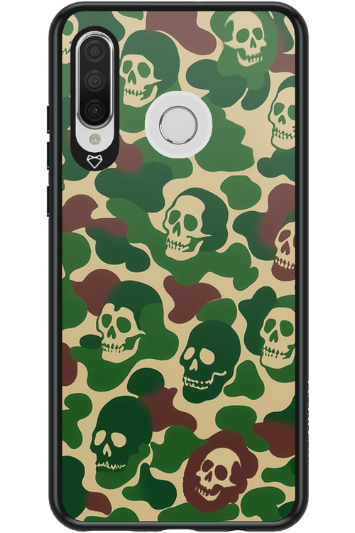 Camo Skull 2.0 - Huawei P30 Lite