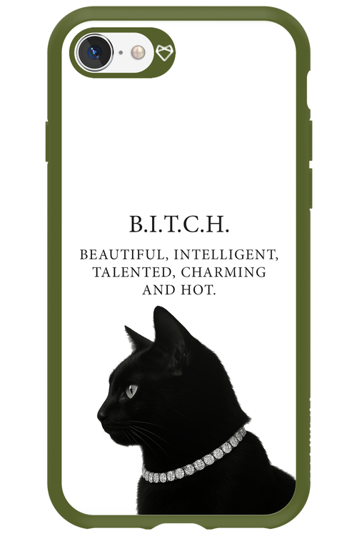 B. i. t. c. h. - Apple iPhone SE 2020