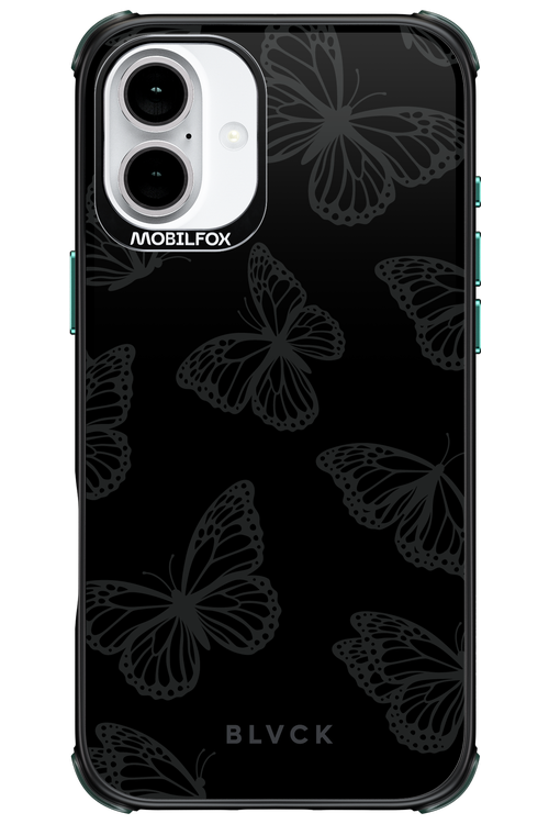 Black Butterflies - Apple iPhone 16 Plus